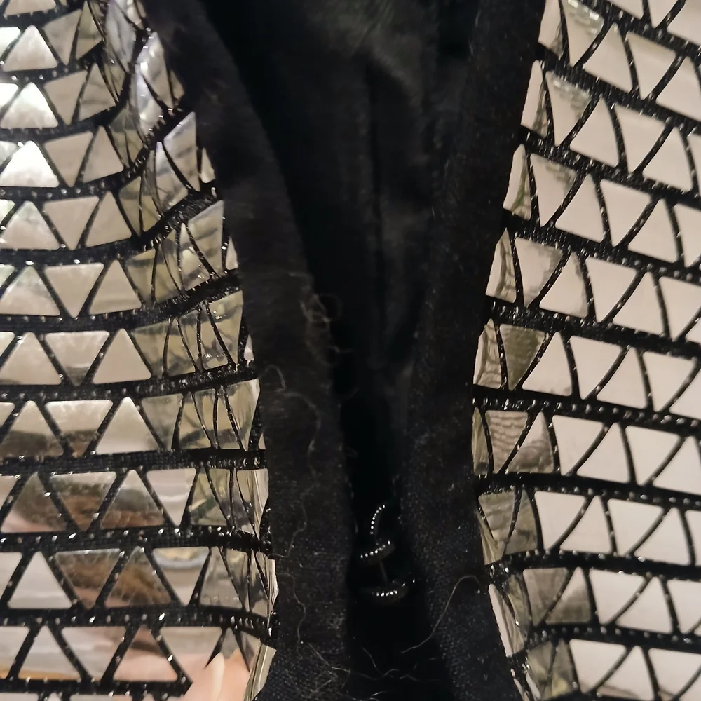 Zara Metallic Silver Blazer - Picture 13 of 14